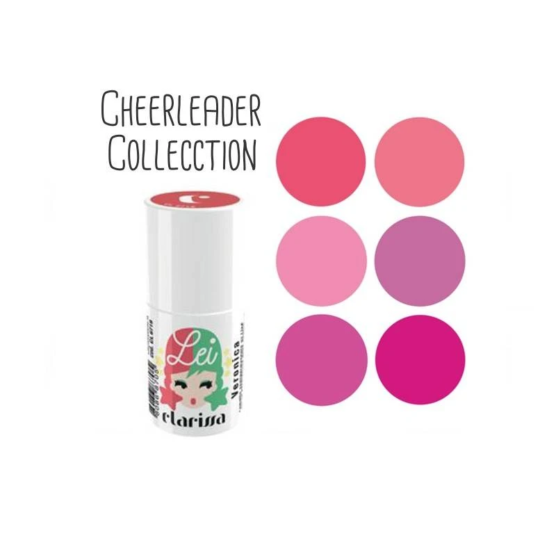 CHEERLEADER COLLECTION CLARISSA LEI ESMALTE SEMIPERMANENTE
