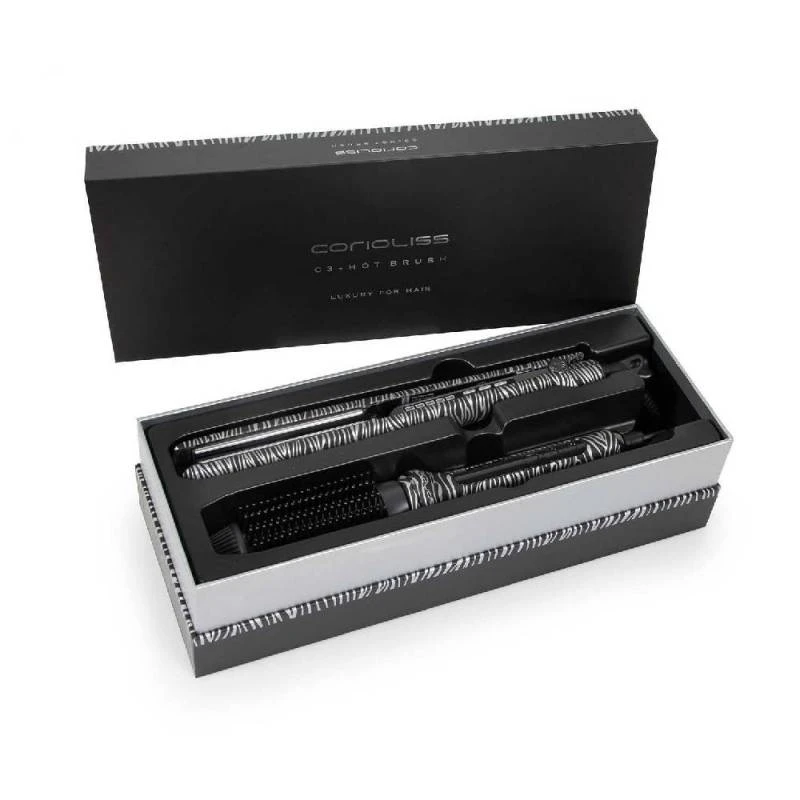 CORIOLISS KIT C3 SILVER ZEBRA + HOT BRUSH - Imagen 4