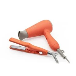 CORIOLISS KIT TRAVEL CORAL PLANCHA C-TRIP + SECADOR FLOW TRAVEL