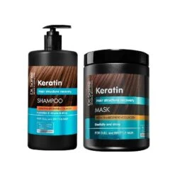 DR. SANTÉ PACK KERATIN: CHAMPÚ Y MASCARILLA 1L
