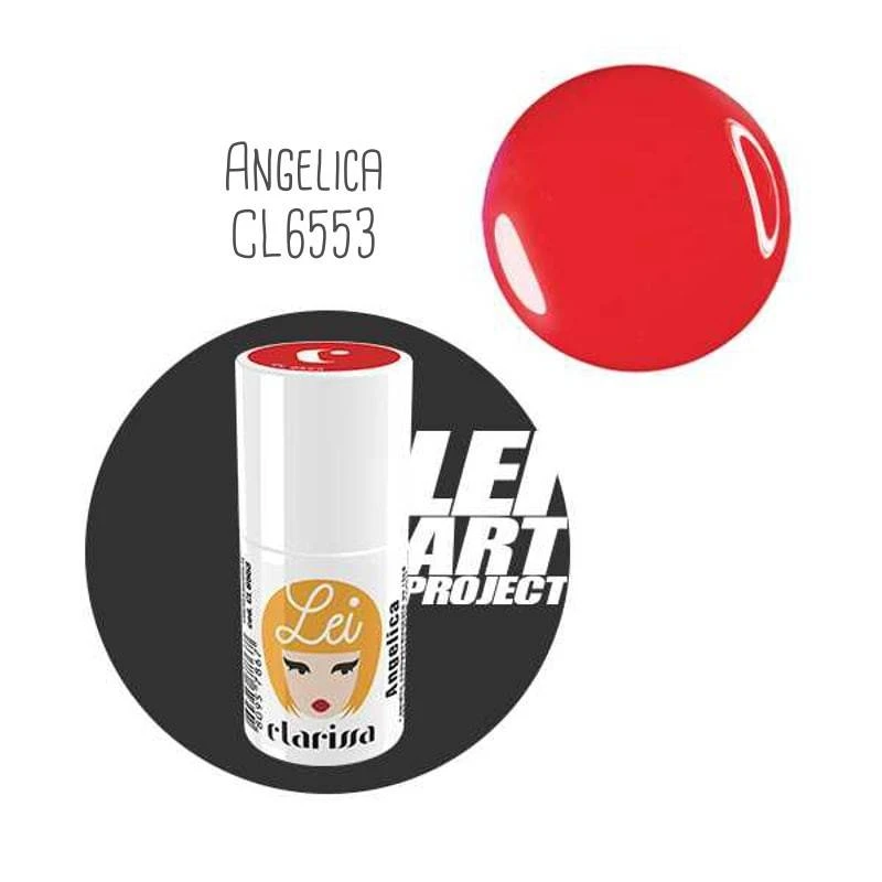 BASIC RED AND ORANGE COLLECTION CLARISSA LEI ESMALTE SEMIPERMANENTE - Imagen 3