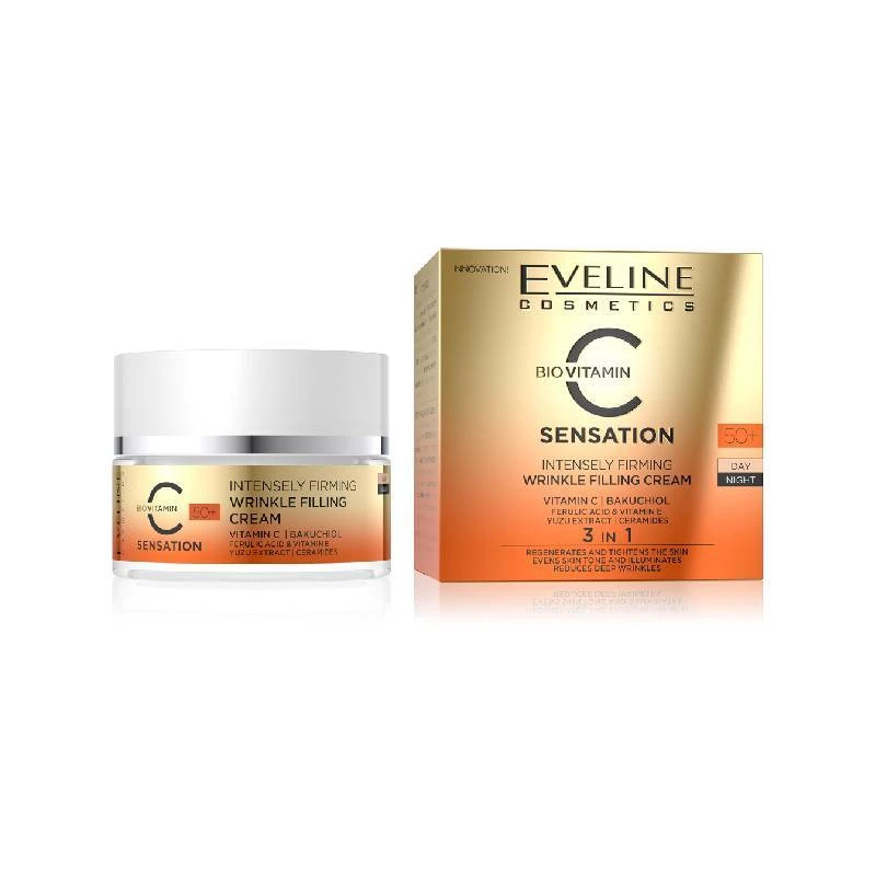 EVELINE C SENSATION CREMA REAFIRMANTE DIA/NOCHE 50+ 50ML