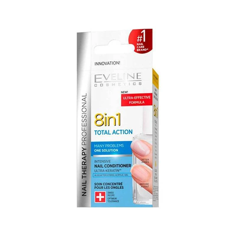 EVELINE TRATAMIENTO UÑAS 8 EN 1