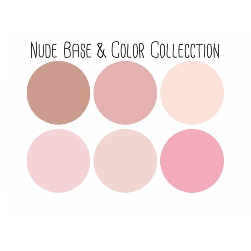 NUDE BASE AND COLOR COLLECTION CLARISSA LEI ESMALTE SEMIPERMANENTE - Imagen 2