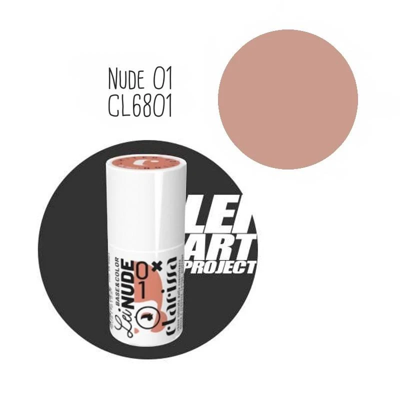 NUDE BASE AND COLOR COLLECTION CLARISSA LEI ESMALTE SEMIPERMANENTE - Imagen 3